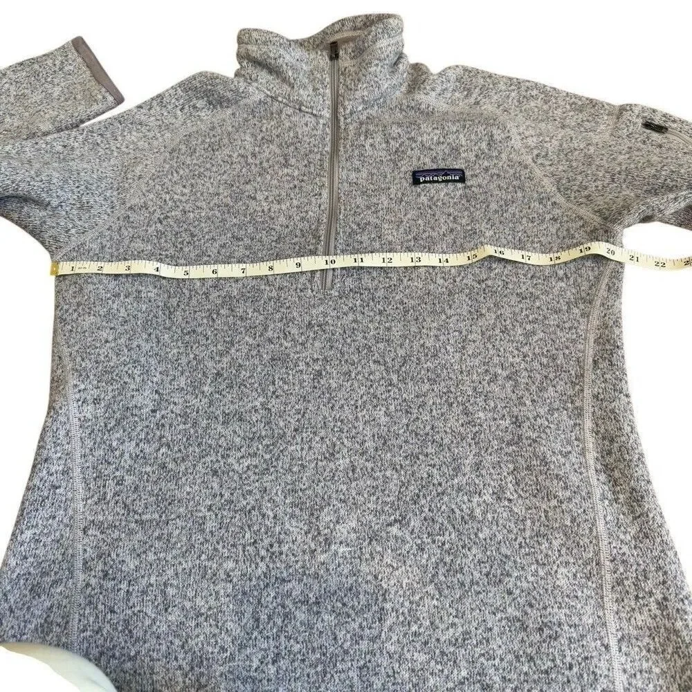 Patagonia Women's Better Sweater 1/4” Zip Size Medium